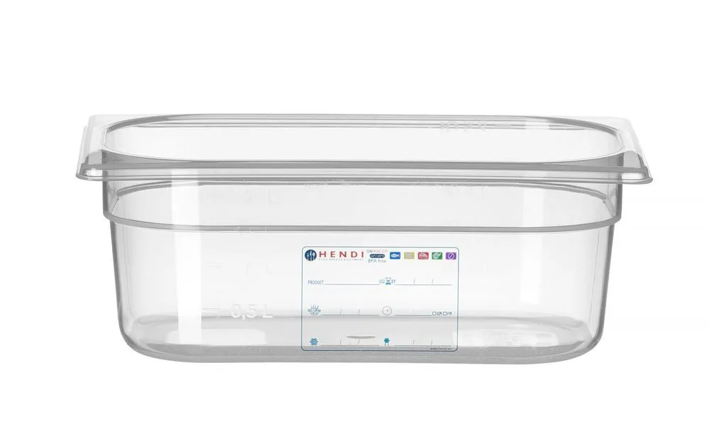 Kontajner Gastronorm GN 1/4 - 2,8 L - V 100 mm