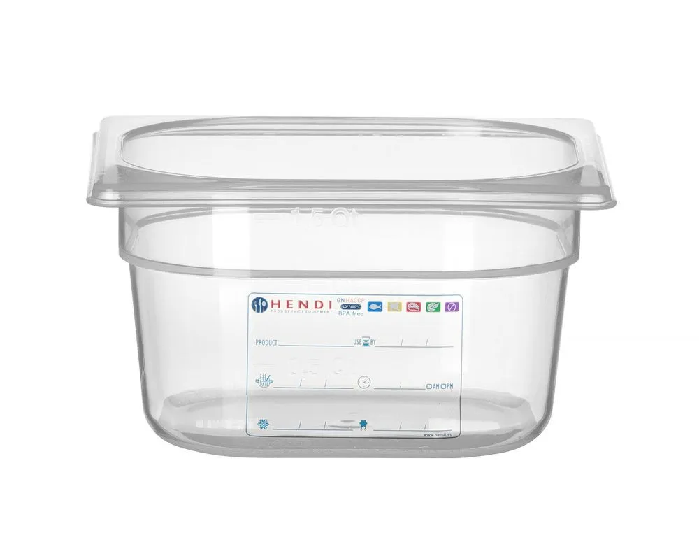 Kontajner Gastronorm GN 1/6 - 1,6 L - V 100 mm