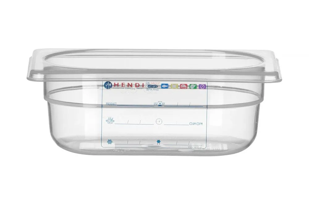Kontajner Gastronorm GN 1/9 - 0,6 L - V 65 mm