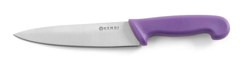 Kuchynský nôž s fialovou rukoväťou - čepeľ 18 cm
