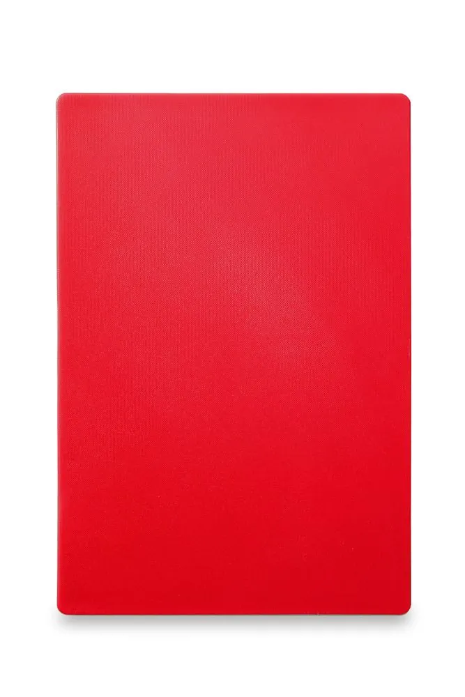 Kuchynská doska HACCP - 600 x 400 mm - Červená - 18 mm hrubá