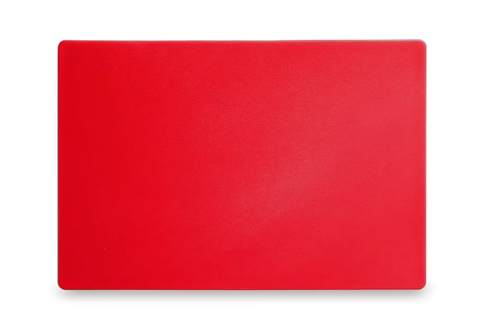 Kuchynská doska HACCP - 450 x 300 mm - Červená - 13 mm hrubá
