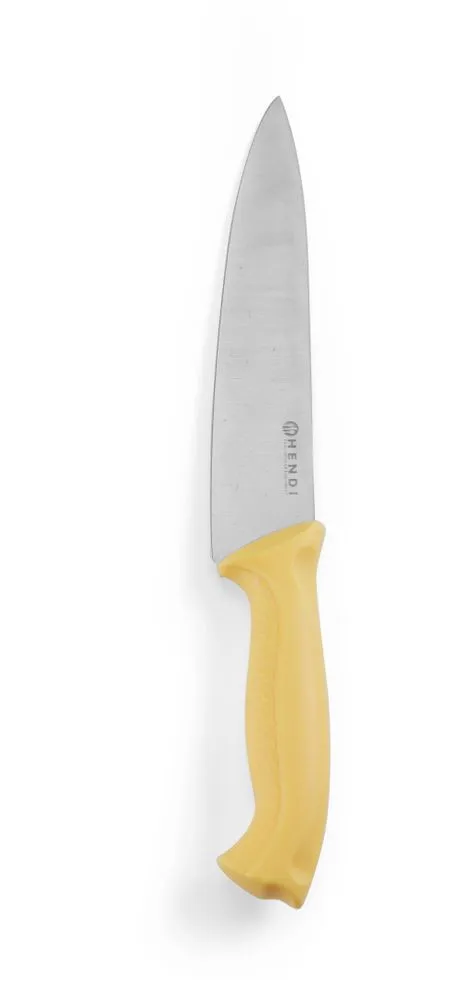 Kuchynský nôž žltý na hydinu - Dĺžka čepele 18 cm