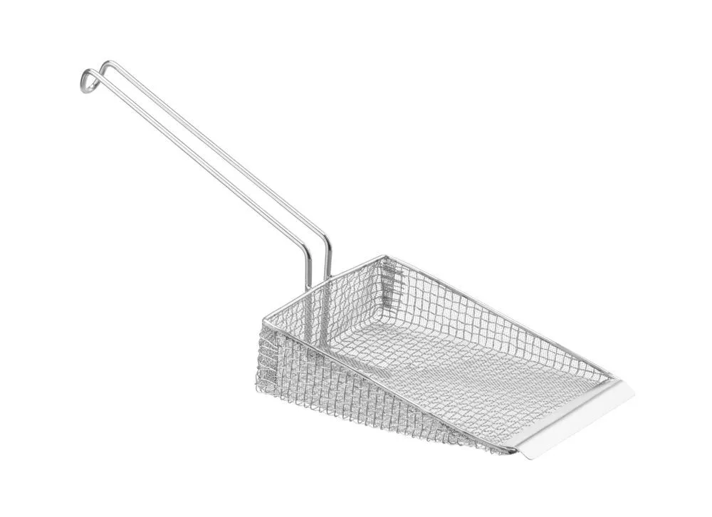 Škrabka na hranolky z nerezovej ocele - dvojitá mriežka - 225 x 175 mm
