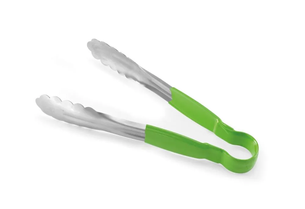 Pinceta na servírovanie HACCP zelená - L 250 mm