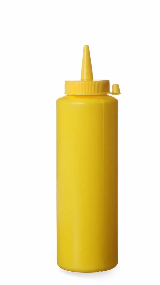 Fľaše s dávkovačom žlté - 0,35 L