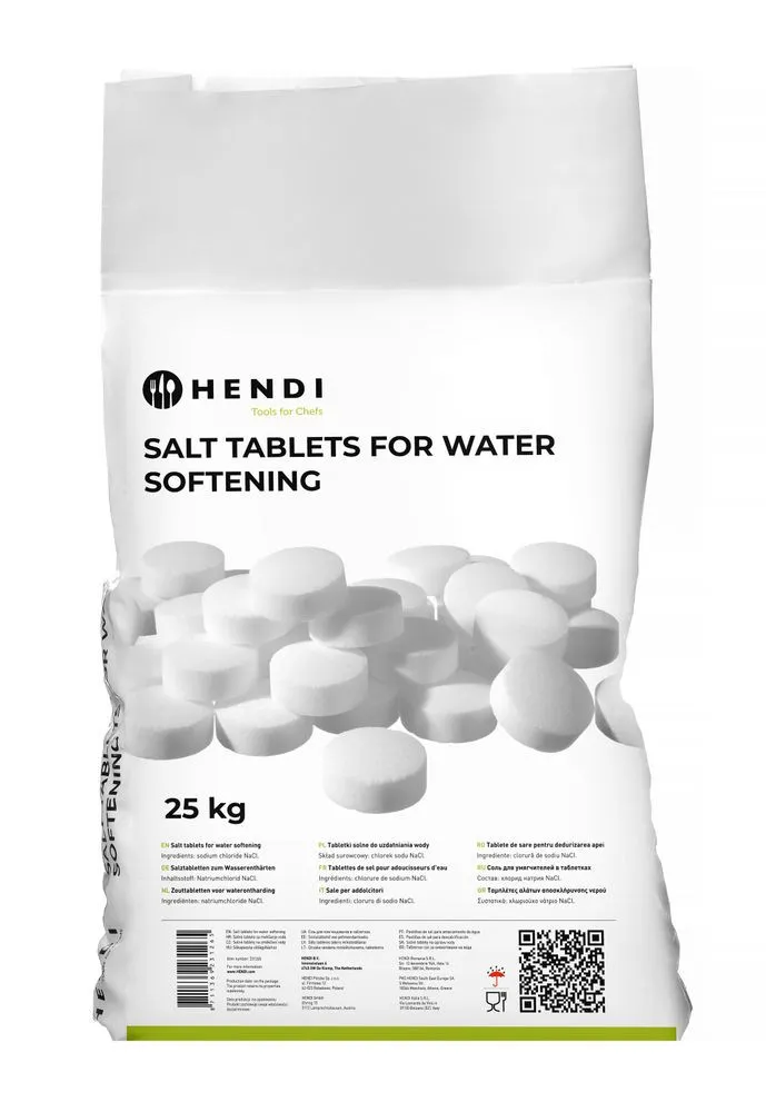 Tablety soli pre zjemňovače vody - 25 kg