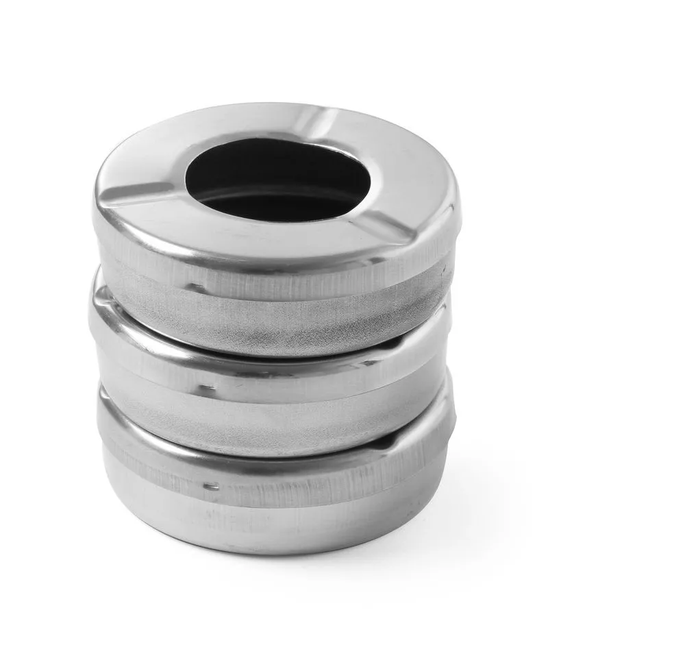 Popolník s vekom 90 mm - Balenie 3 kusy
