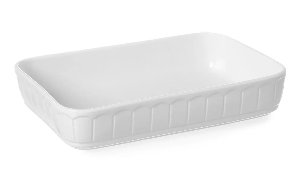 Pečiaci plech z porcelánu - 330 x 225 mm