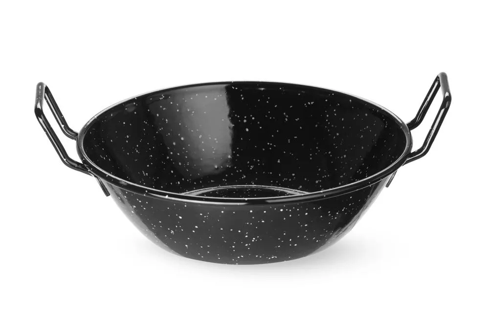 Plat na paellu s emaľovaným povrchom - priemer 245 mm