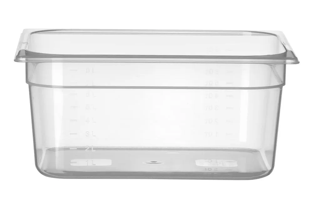 Bakalársky gastro GN 1/2 s mierkou - Polypropylén - Hĺbka 150 mm - 9,5 L