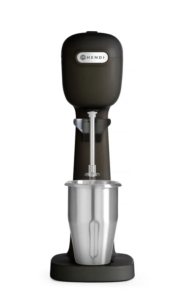 Mixér na mliečne koktaily - čierny