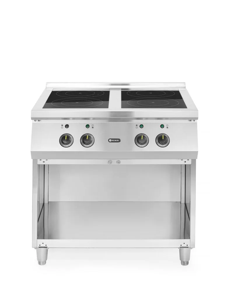 Indukčná varná doska s 4 ohniskami a podstavcom - 17000 W