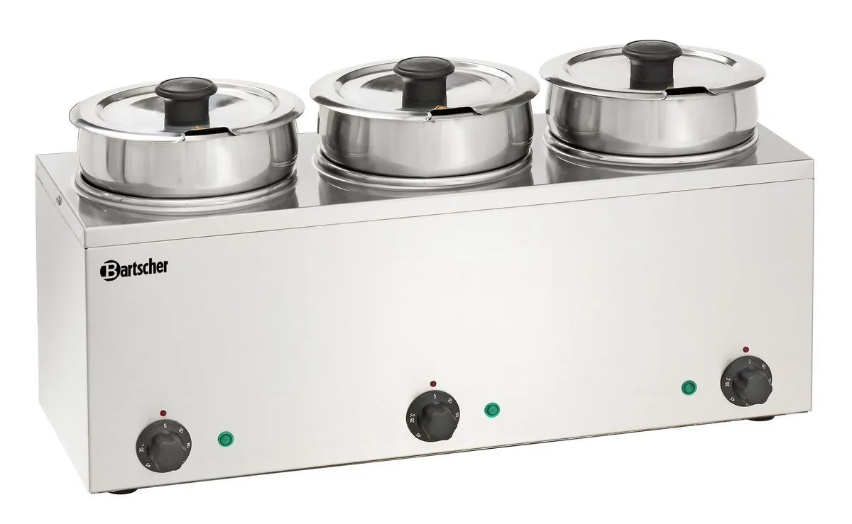 Bain-Marie na omáčky - 3 x 3,5 litra