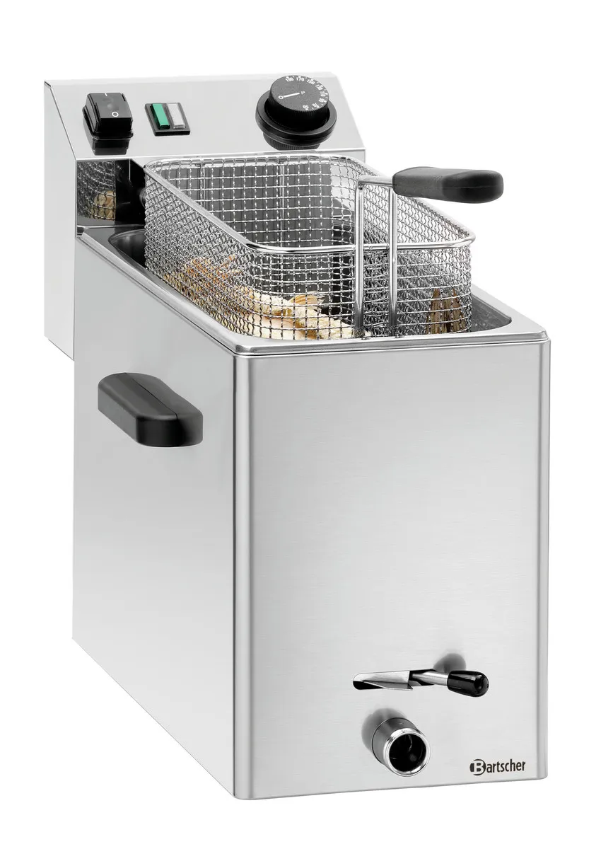 Elektrická fritéza SNACK XL Plus s odtokovým ventilom - 8 L