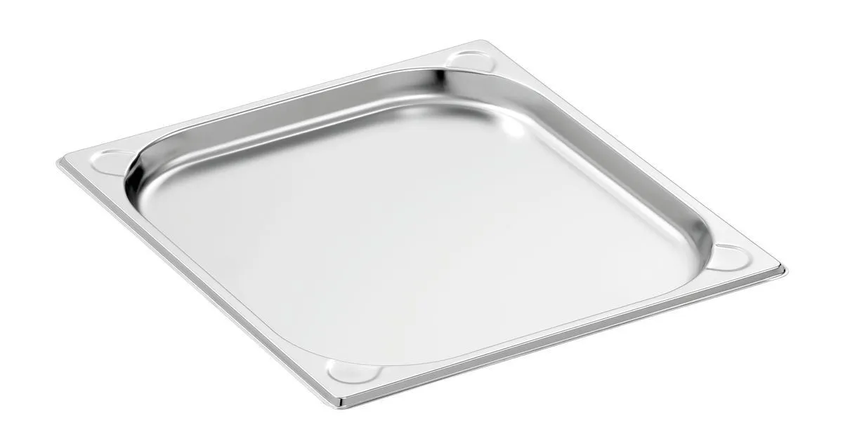 Bakalársky gastro GN 2/3 nerez - Hĺbka 20 mm - 2,3 L