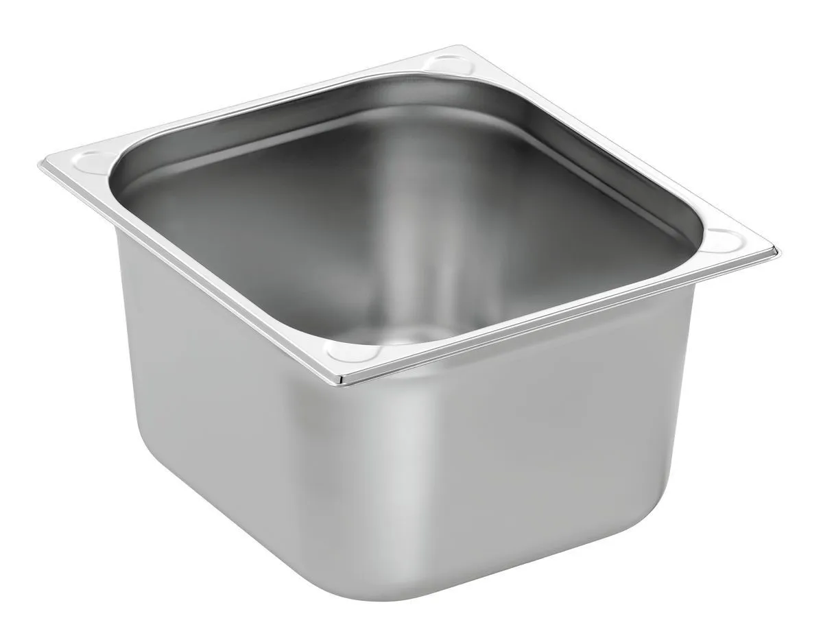 Bakalársky gastro GN 2/3 nerez - Hĺbka 200 mm - 18 L