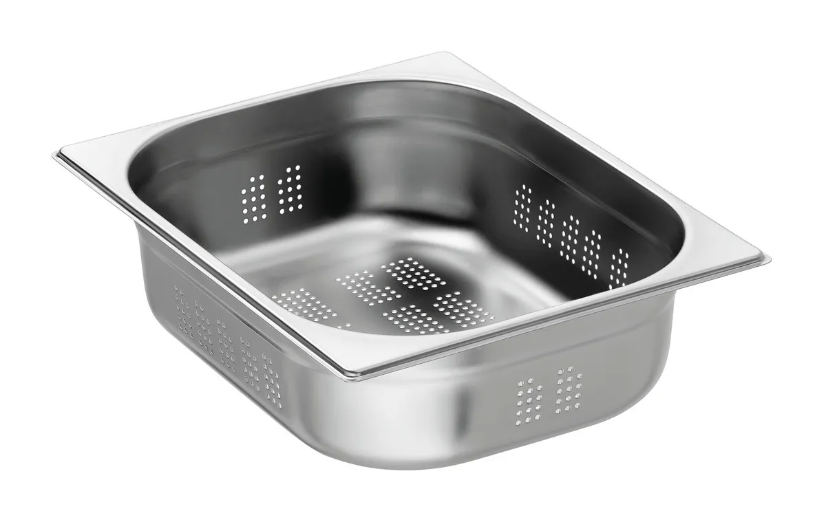 Bakalársky gastrobeh GN 1/2 s otvormi - Hĺbka 100 mm - 6,5 L