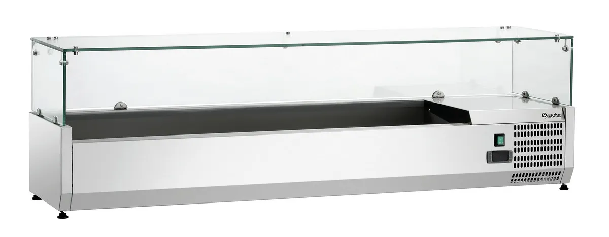Saladeta na stôl - 5 x GN 1/3 + 1 x GN 1/2