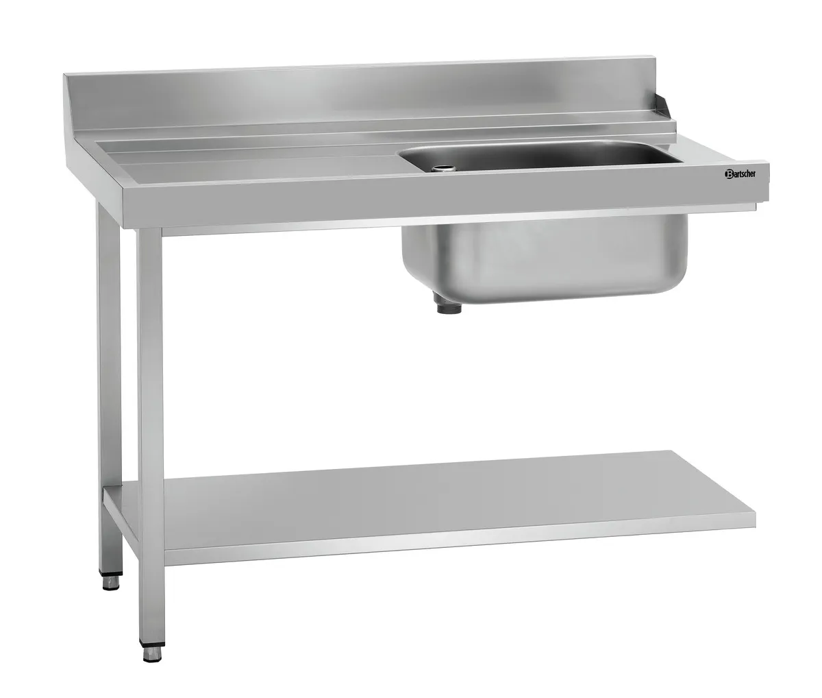Triediaci stôl s 1 zásobníkom - Vľavo - D 1200 x Š 720 mm