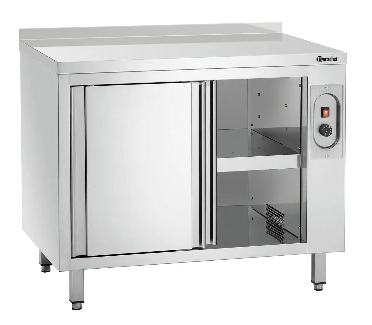 Vyhrievaná skriňa s chrbtovou opierkou - L 1000 x P 700 mm