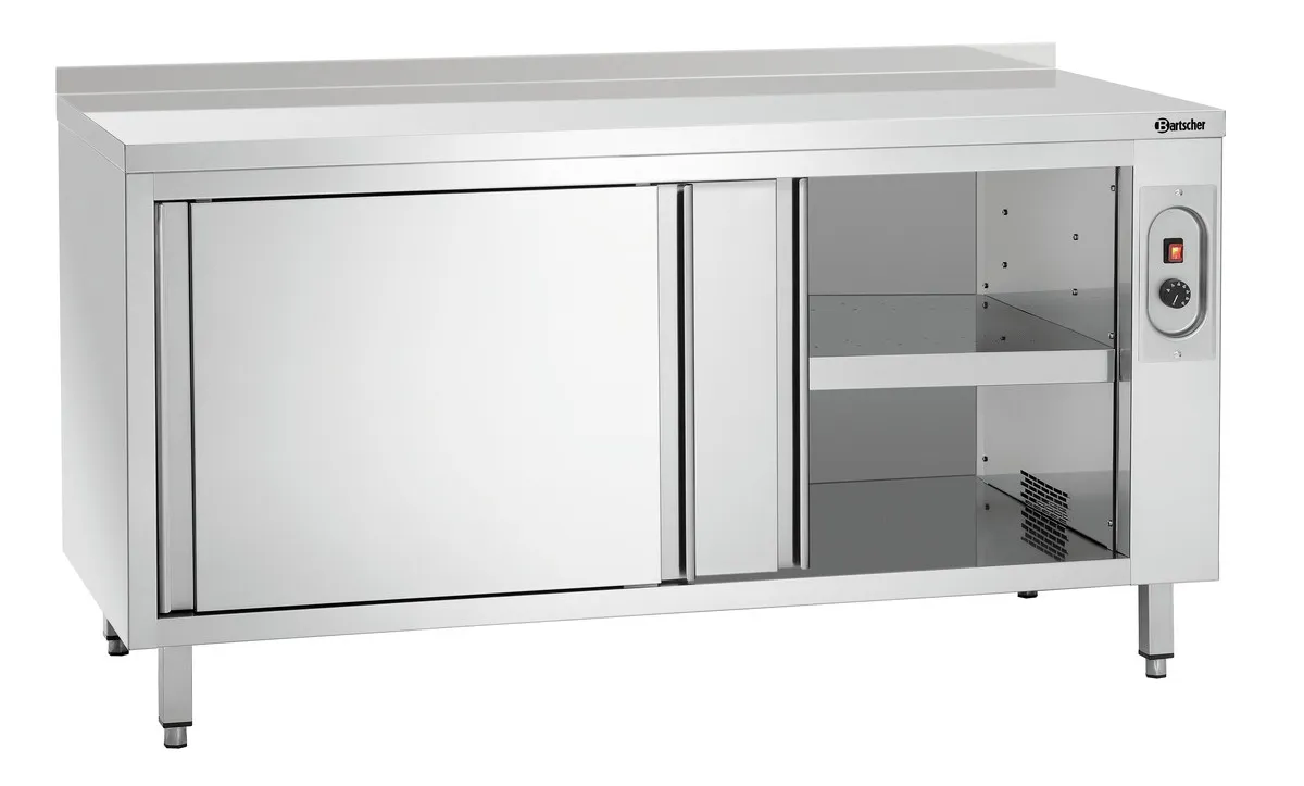 Vyhrievaná skriňa s chrbtovou opierkou - L 1600 x P 700 mm