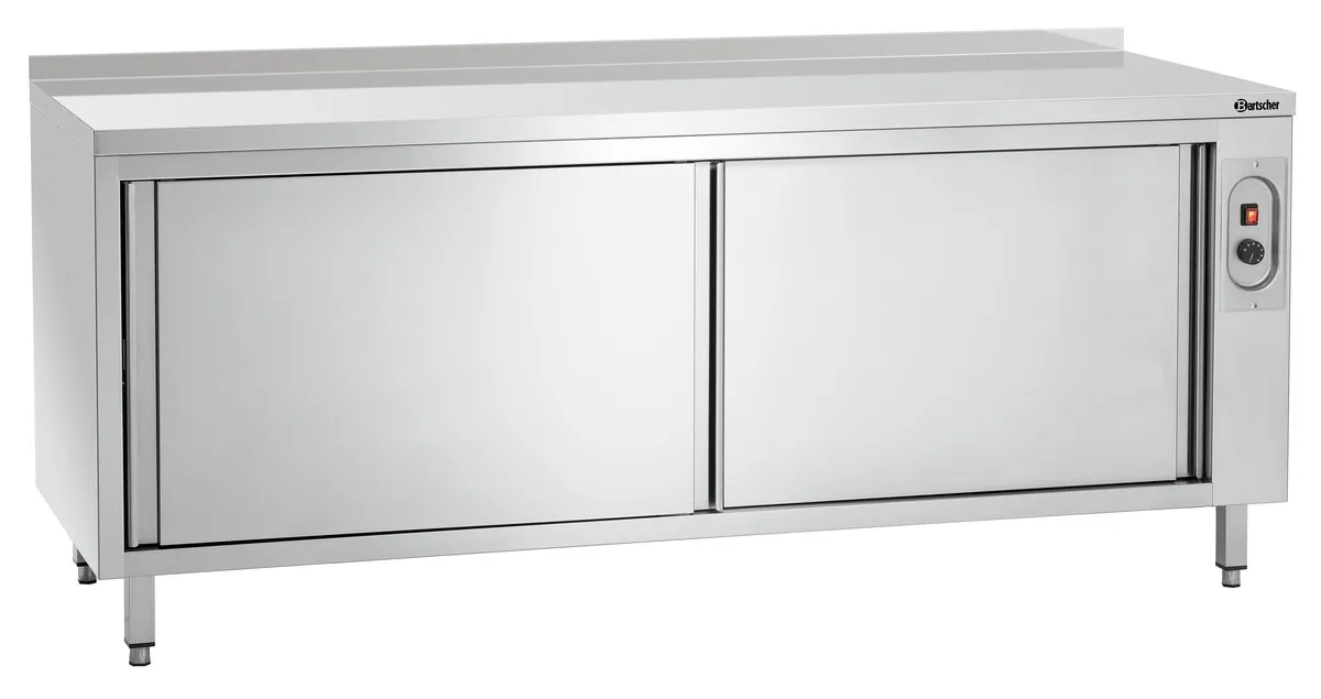 Vyhrievaná skriňa s chrbtovou opierkou - L 2000 x P 700 mm