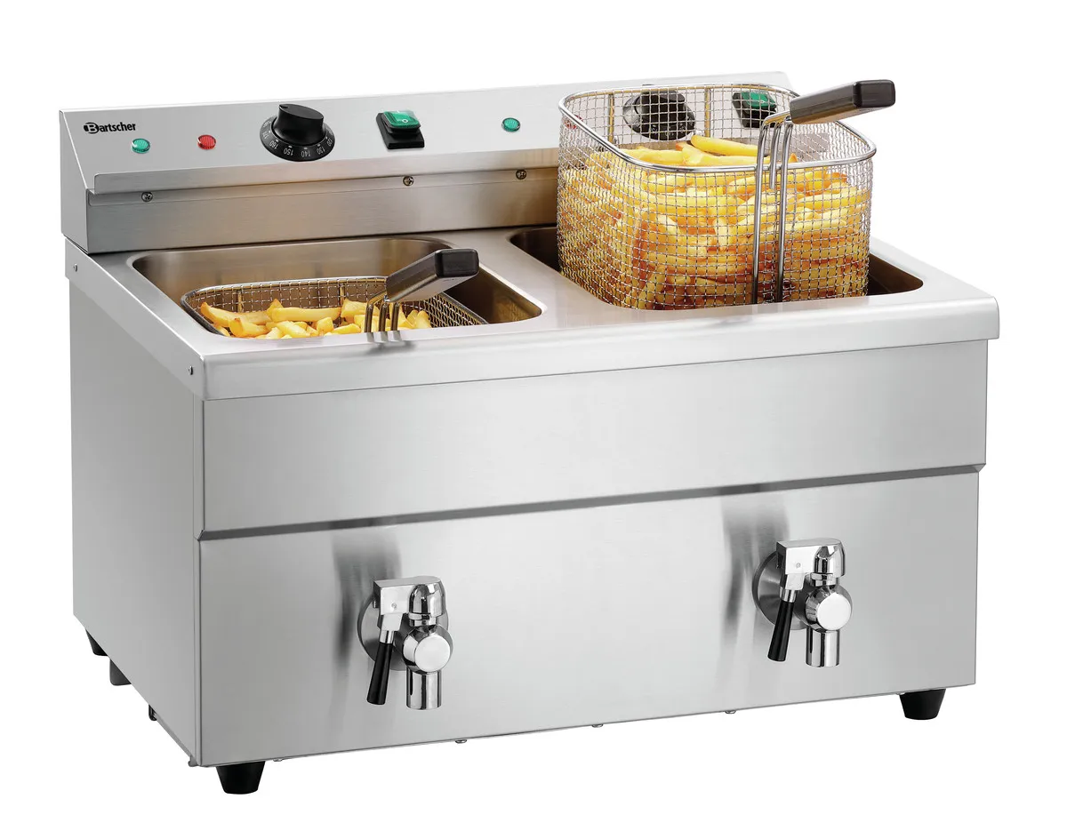 Indukčná fritéza - 2 x 8 L