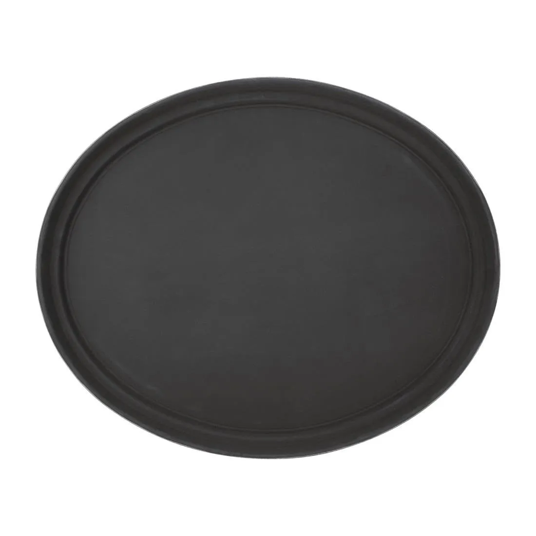 Oválny plastový podnos protišmykový - 685 x 560 mm