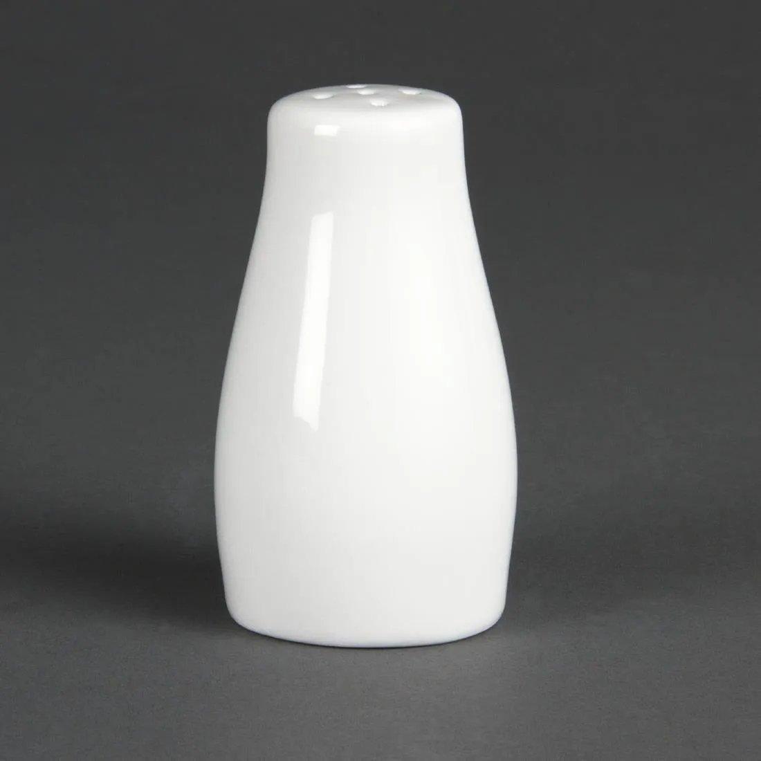 Biela soľnička - V 90 mm - Balenie 12
