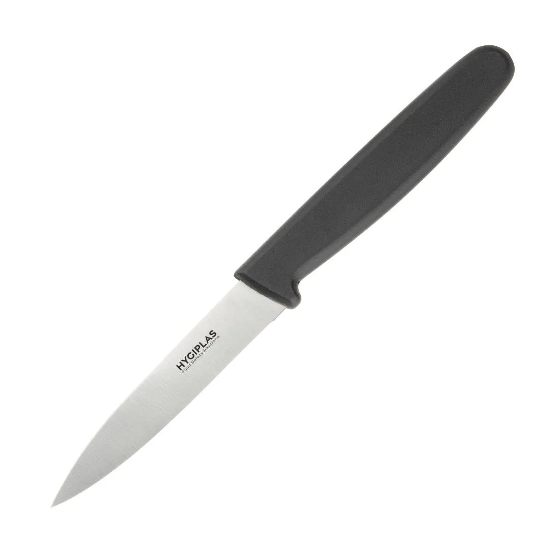 Kuchynský nôž čierny - Priama čepeľ 7,5 cm