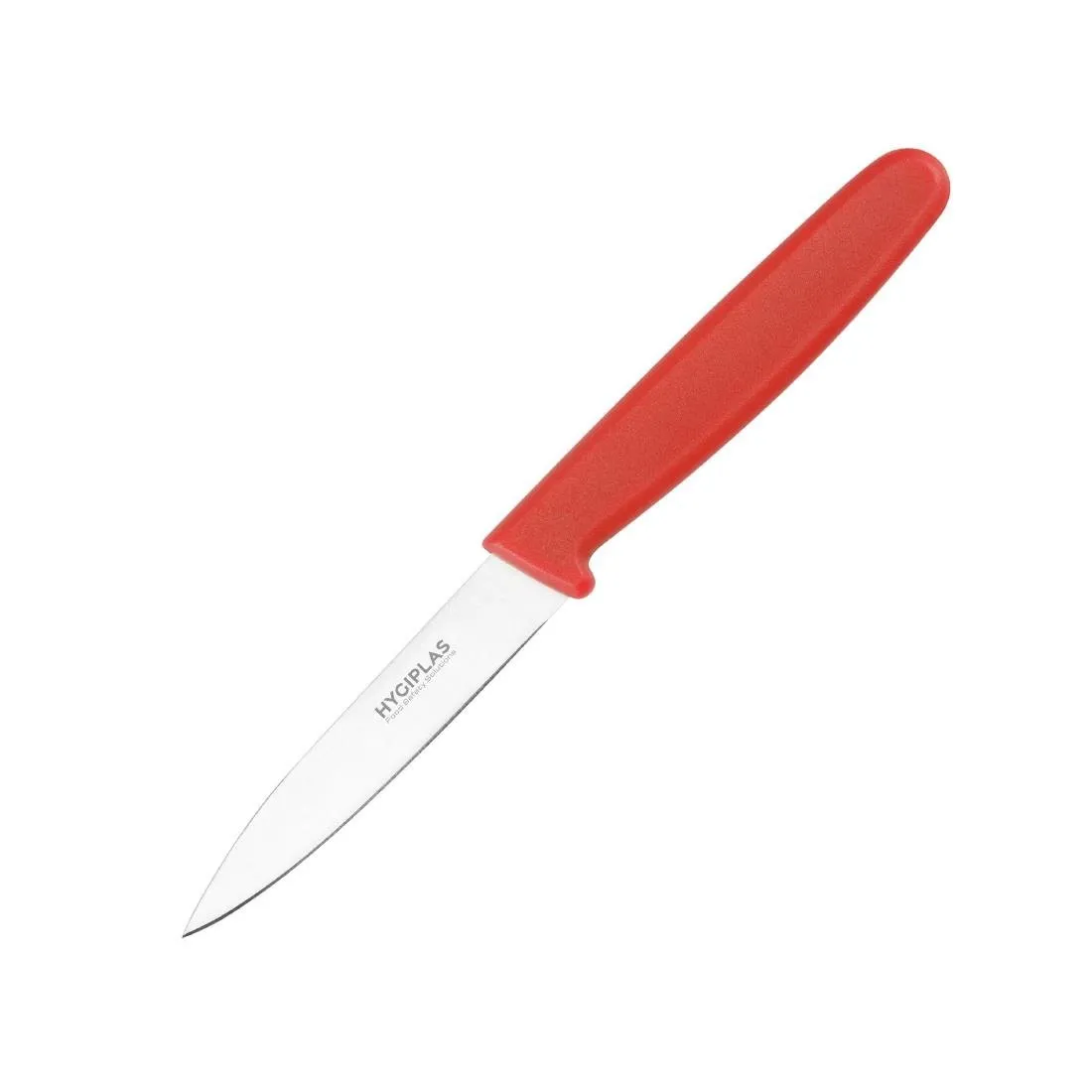 Kuchynský nôž červený - Dĺžka čepele 7,5 cm