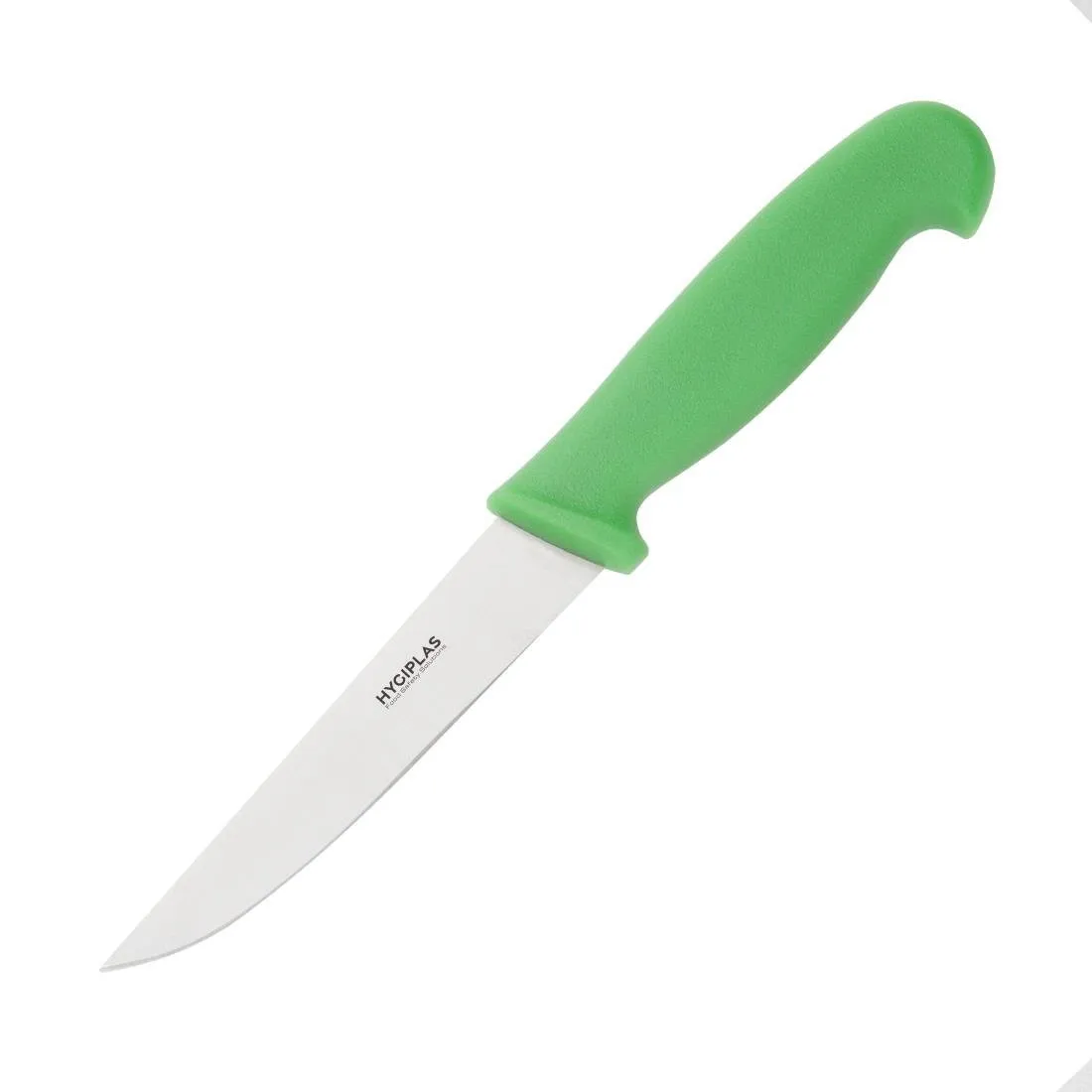 Nôž na zeleninu zelený - čepeľ 10 cm