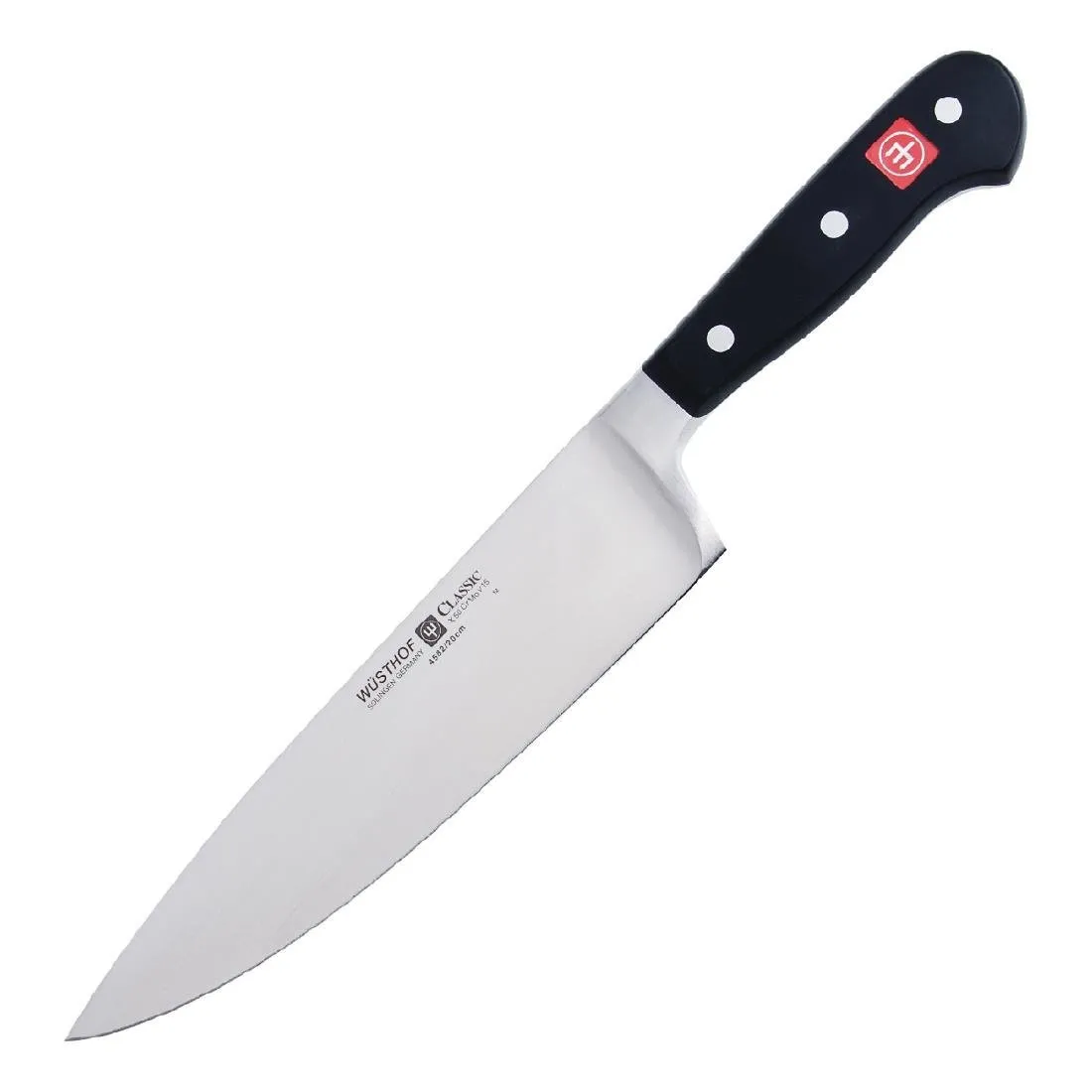 Kuchynský nôž s dĺžkou čepele 20 cm