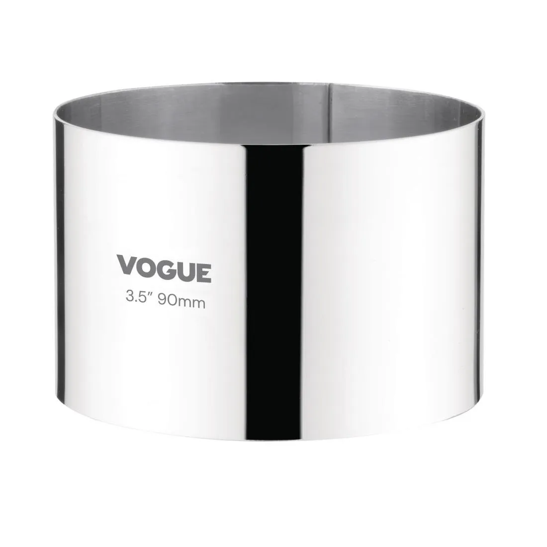 Kruhový plech na mousse - Ø 90 mm - V 60 mm