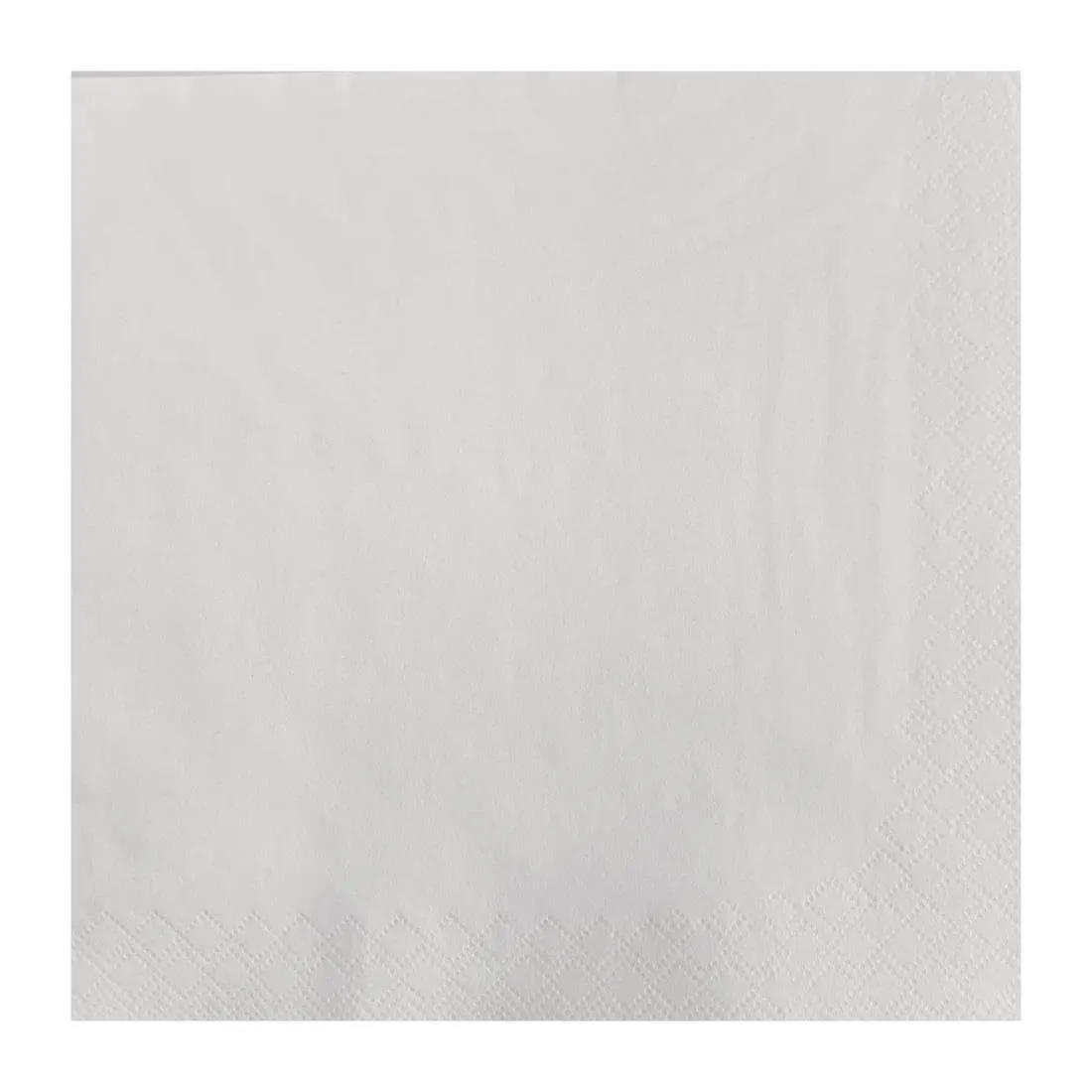 Profesionálna biela papierová servíetka 3-vrstvová - 400 x 400 mm - Balenie 4 x 250