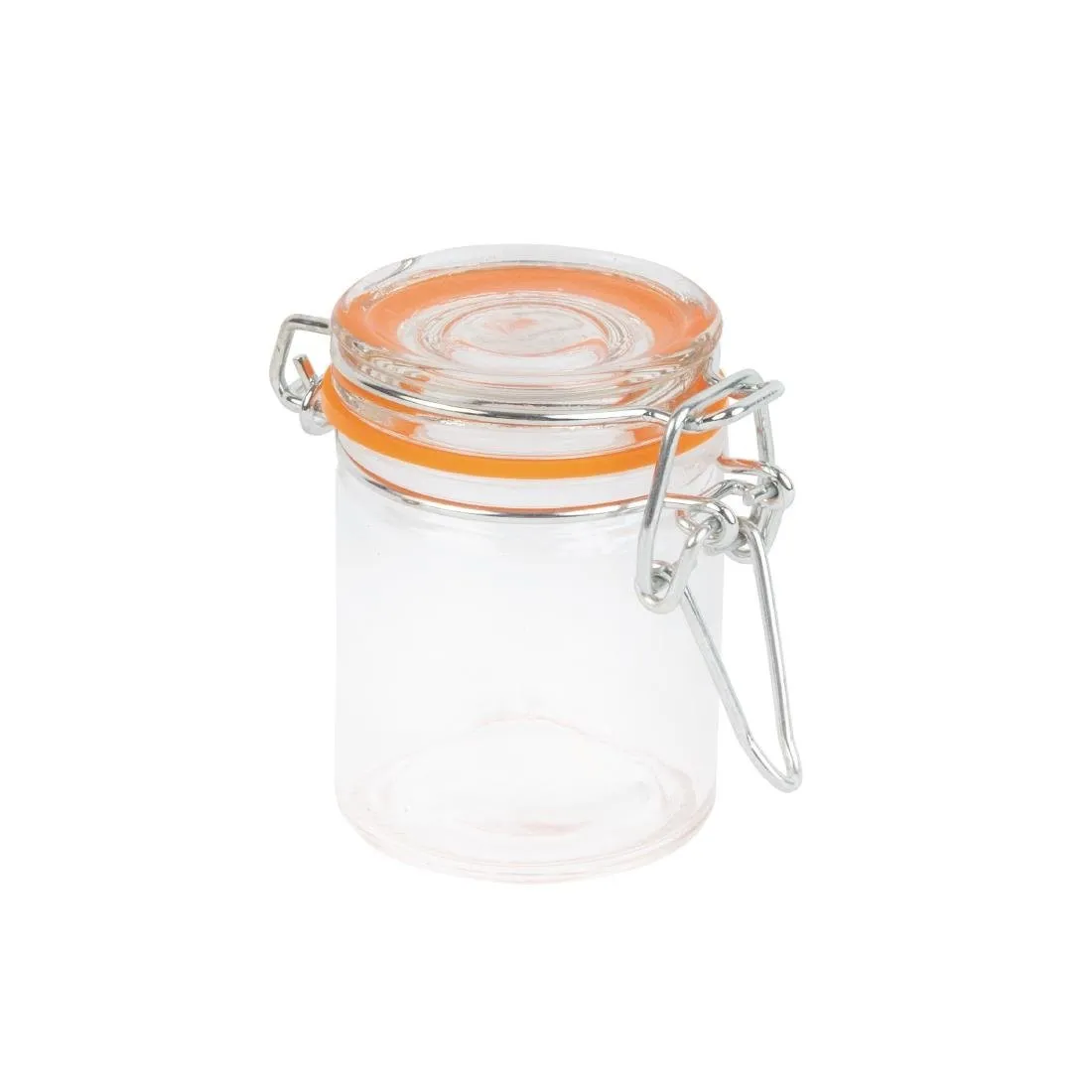 Miniatúrne sklenené poháre na konzervy 50 ml - Balenie 12 kusov