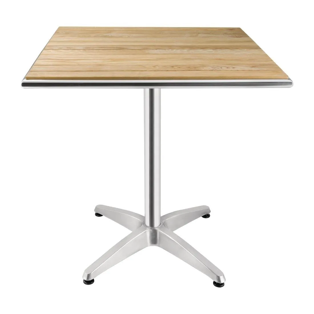 Štvorcový stôl z jaseňa - 700 x 700 mm