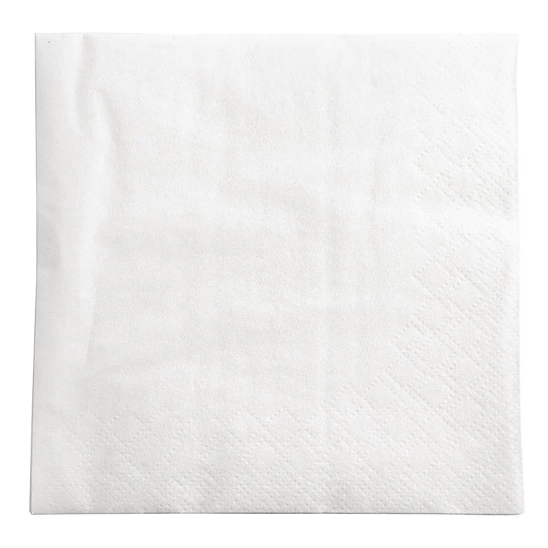 Servítky na kokteily biela 2-vrstvová - 240 x 240 mm - Balenie 1500