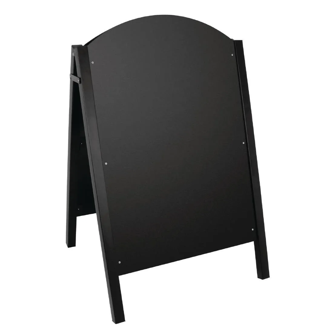 Tabuľa na chodník s čiernou kovovou konštrukciou - 675 x 660 mm