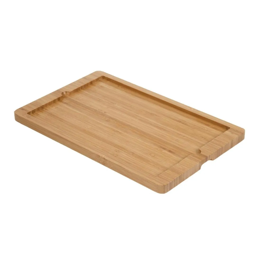 Drevená podložka na dosku z bôrovej škrabky - 330 x 210 mm