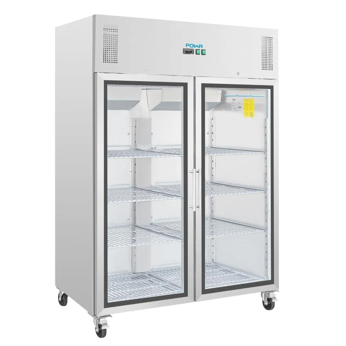 Vitrína s pozitívnym chladením Double GN 2/1 Série G - 1200 L