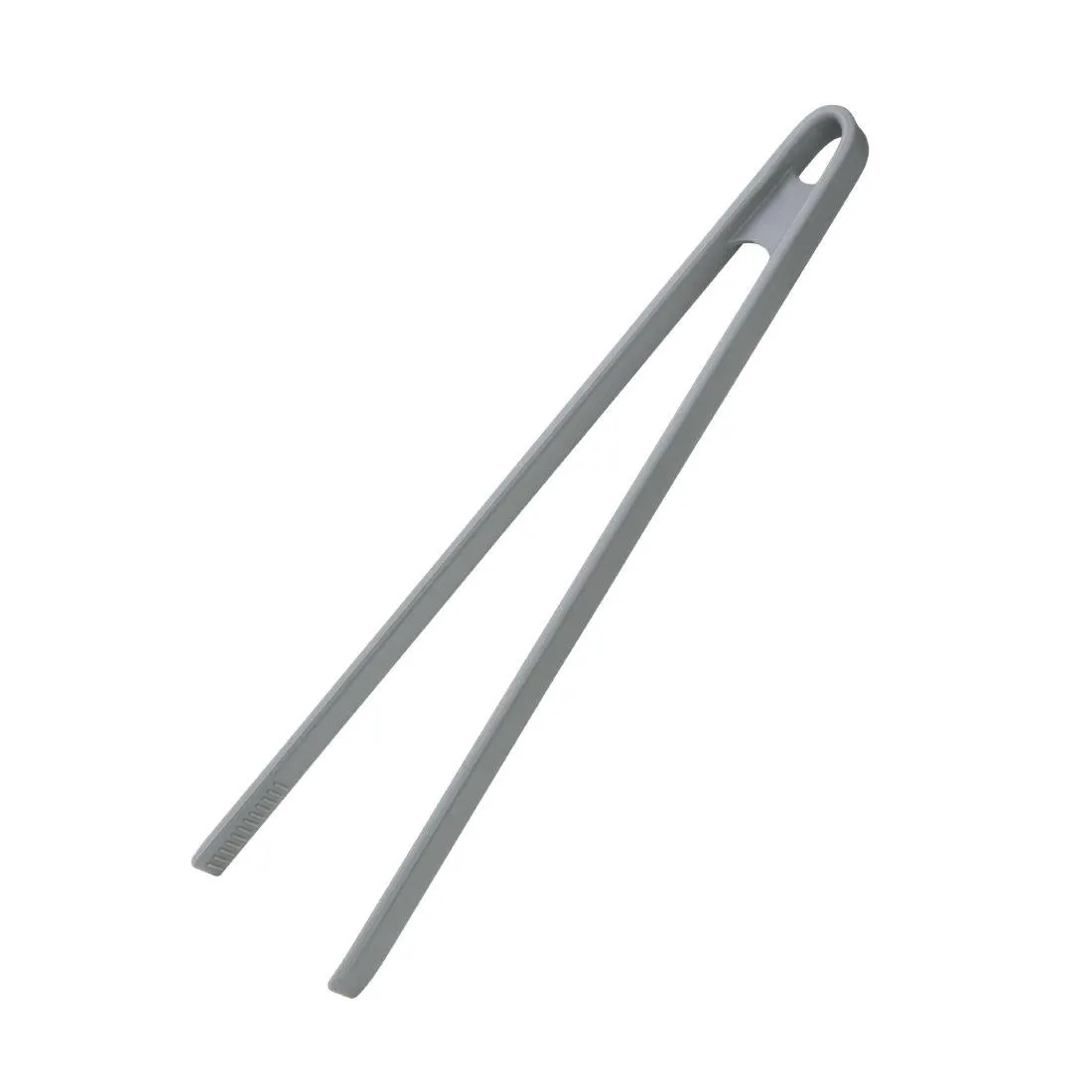 Šedá pínza z odolného silikónu proti teplu - D 290 mm