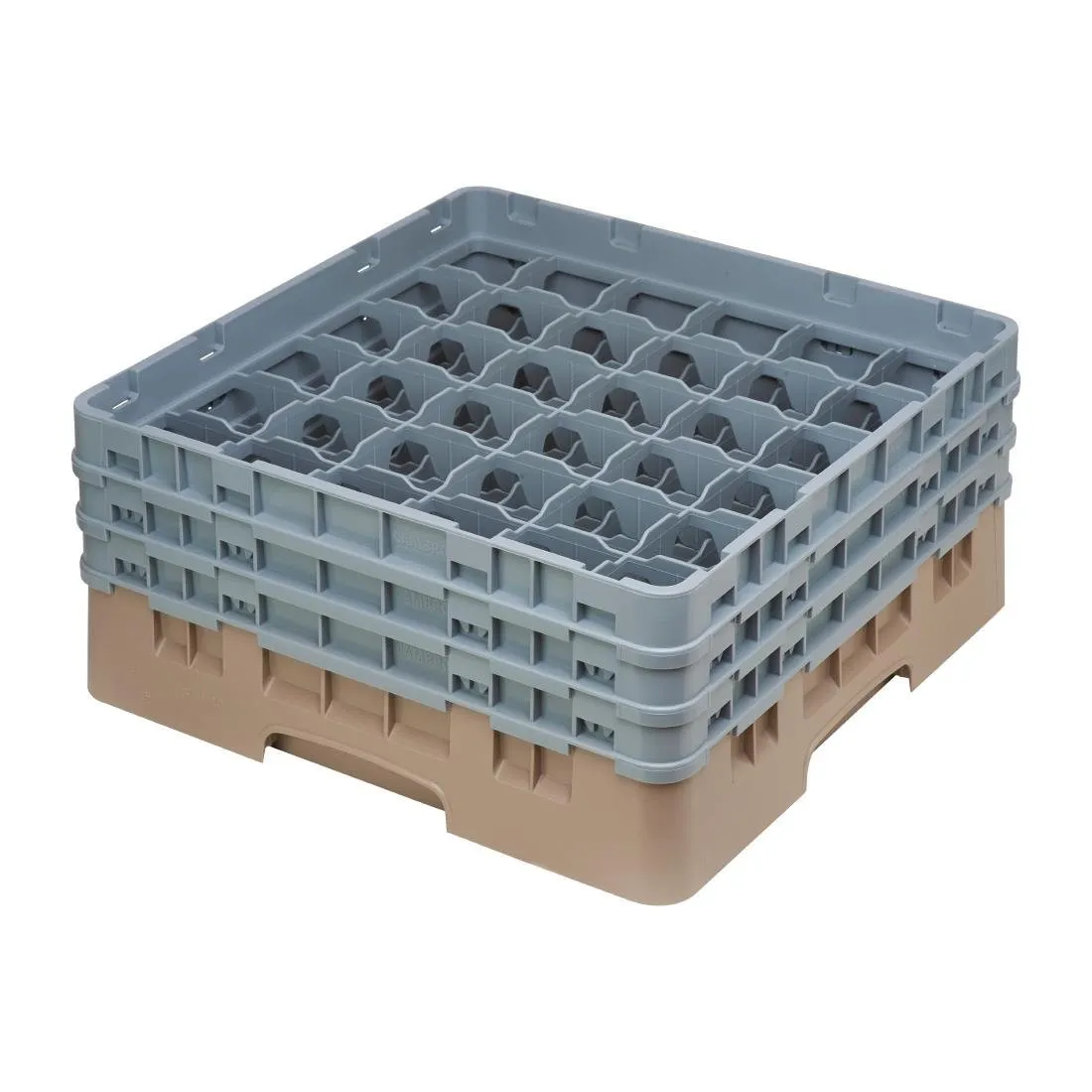 Polička na poháre 36 oddelení Camrack Beige Maximálna výška - 174 mm