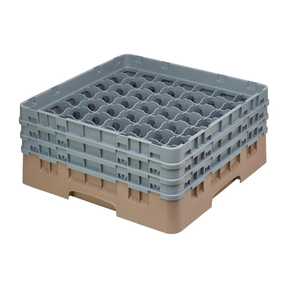 Regál na poháre 49 oddelení Camrack Beige Maximálna výška - 174 mm