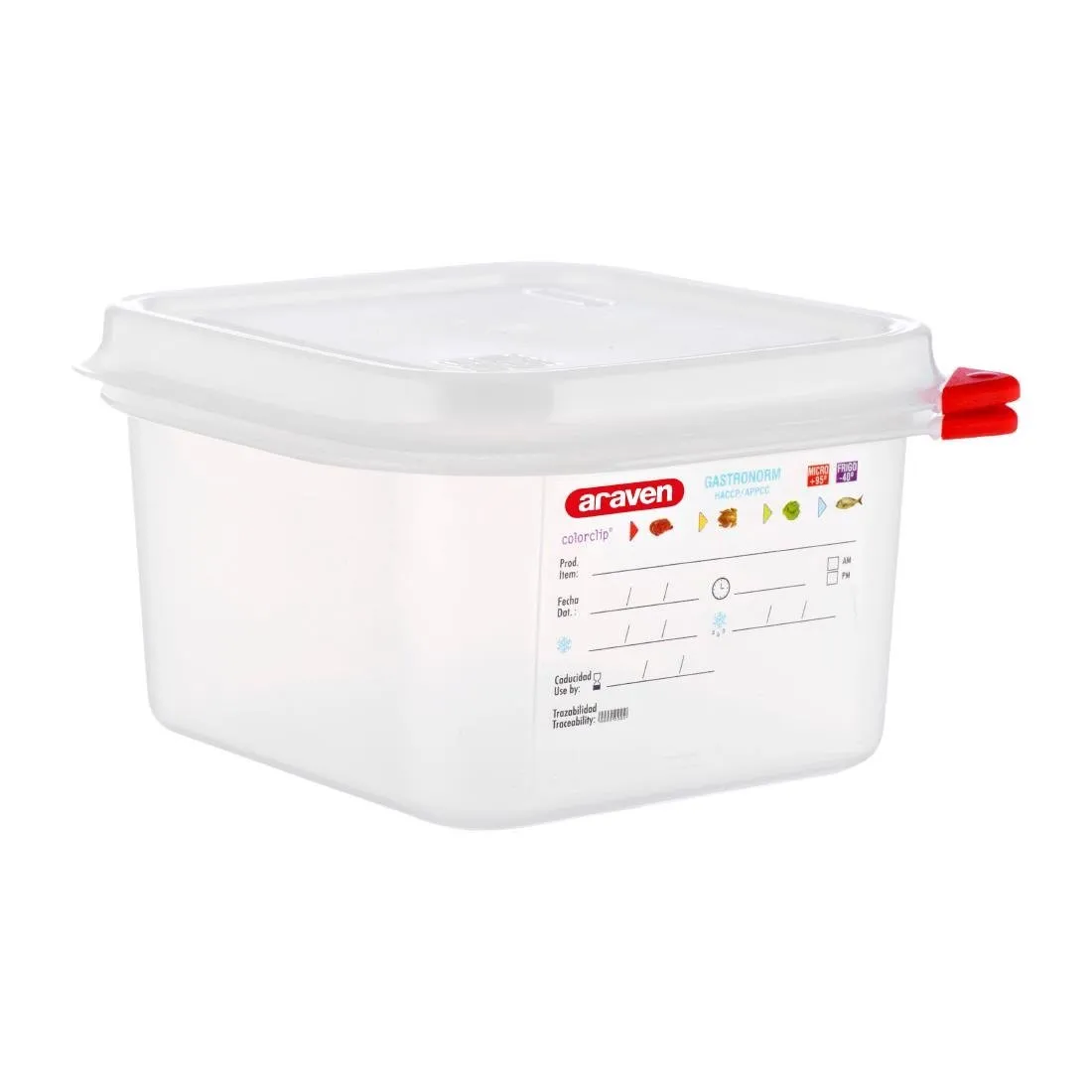 Kontajner na potraviny GN1/6 1,7L - Balenie 4 kusy