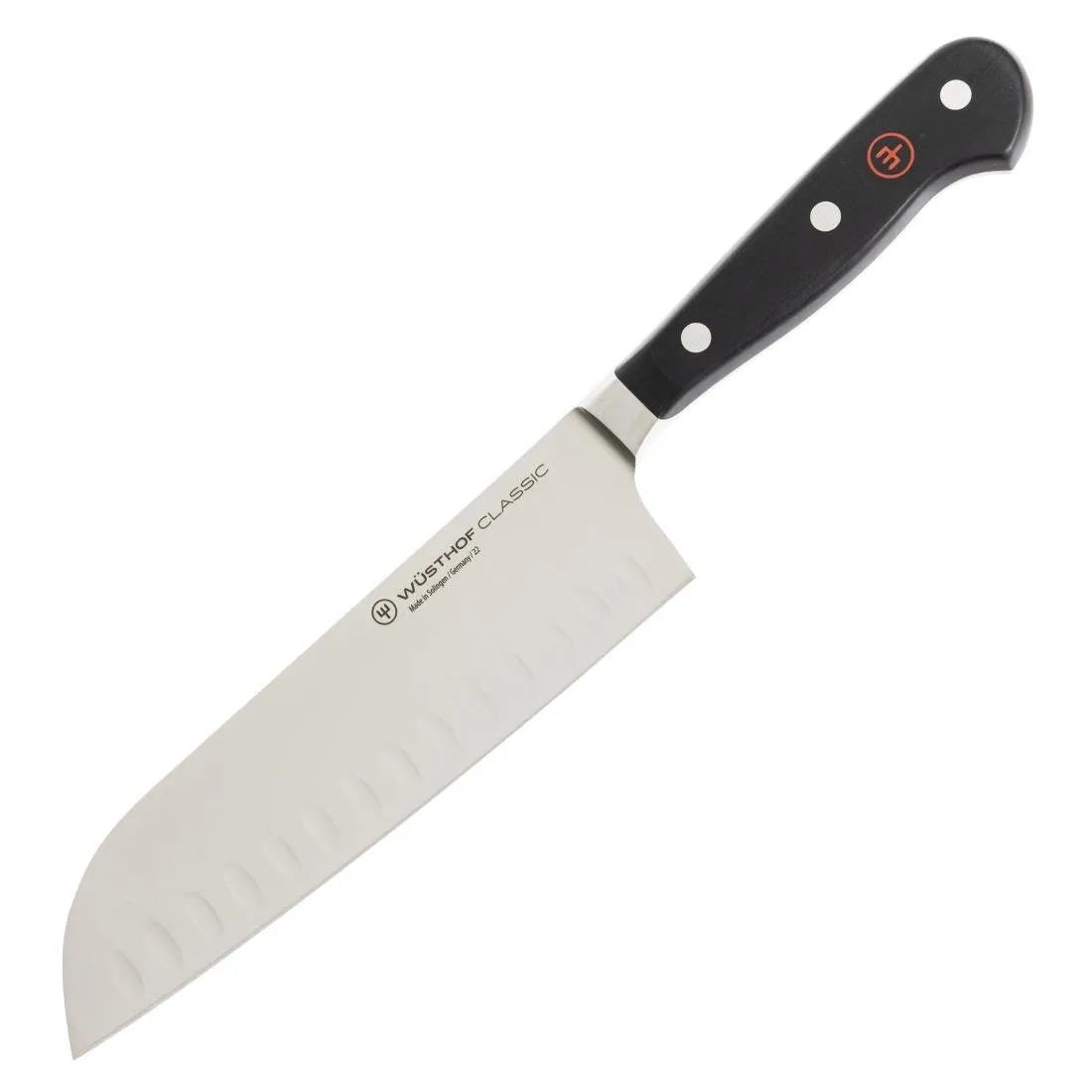 Santoku nôž z uhlíkové ocele - 170mm