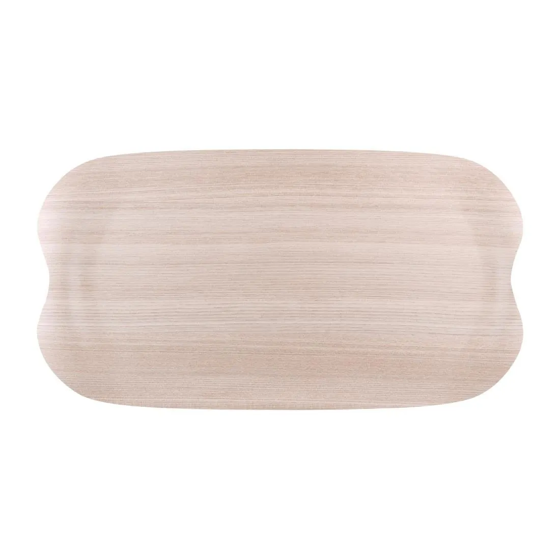 Podnos Wave 43x23 cm svetlé drevo s prúžkami