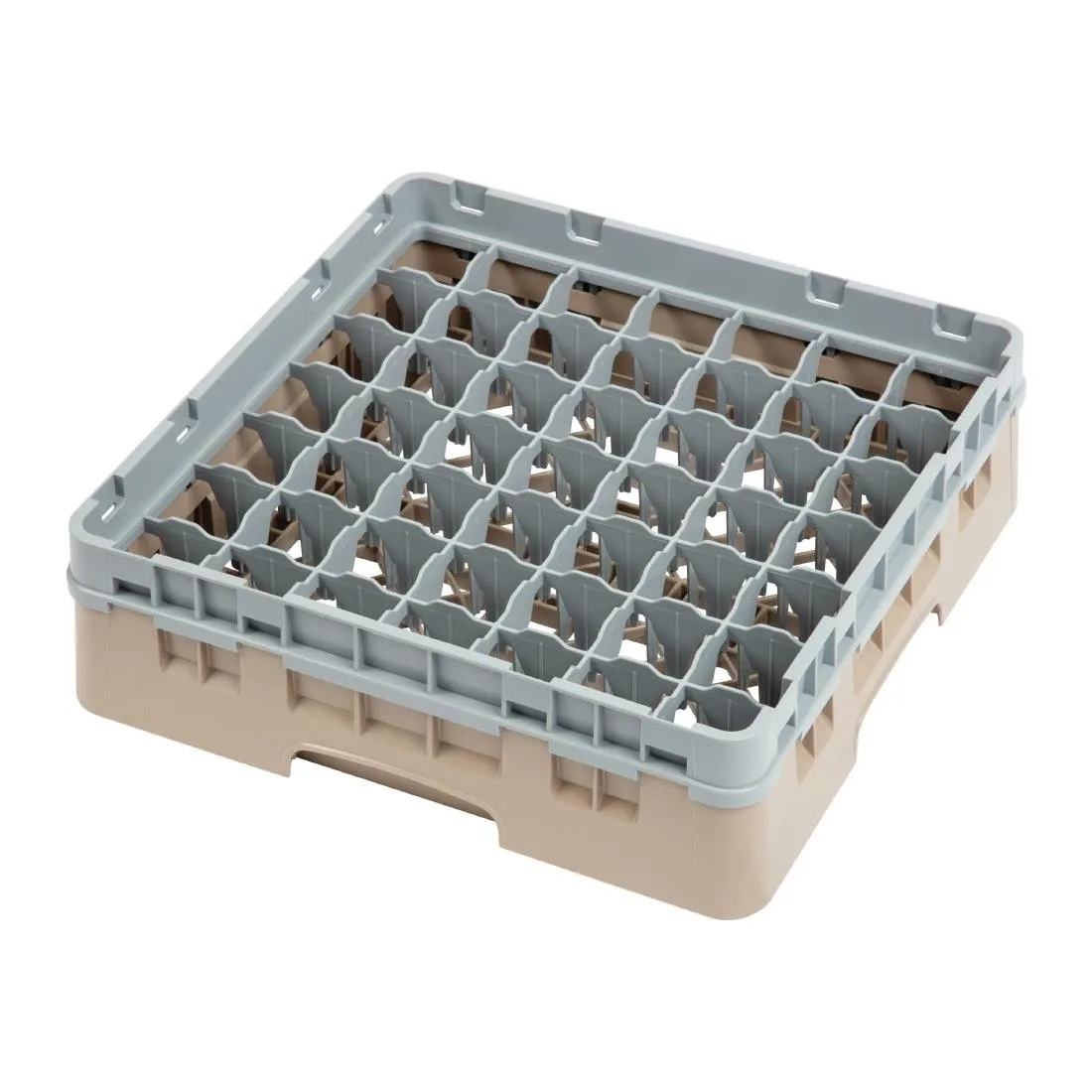 Regál na poháre 49 oddelení Camrack Beige - Š 500 x H 500 mm