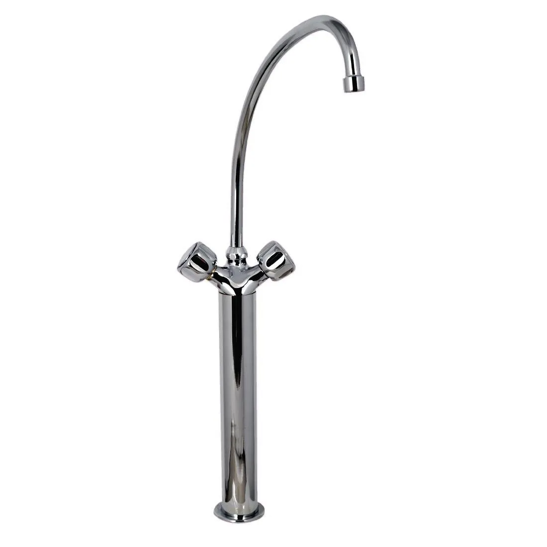 Bateriová batéria s jedným otvorom, ťažký model 3/4" s 2 batériami na stĺpiku - L 300 mm